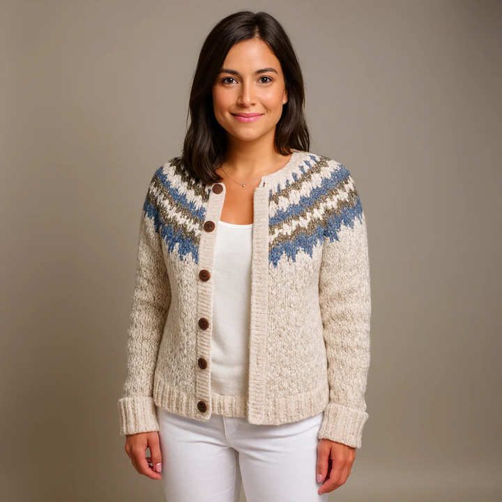 Lysa & Co - Classic Icelandic Wool Cardigan