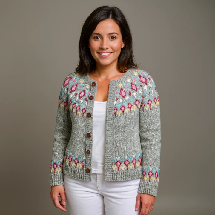 Lysa & Co - Classic Icelandic Wool Cardigan