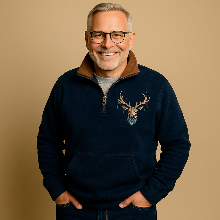 Lysa & Co  - Quarter-Zip Sweater