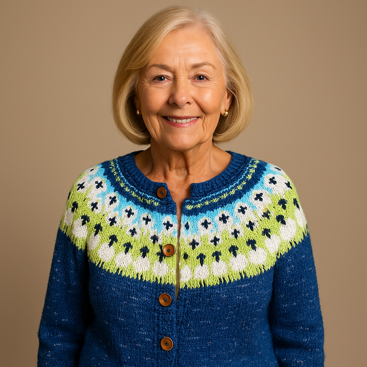 Lysa & Co - Classic Icelandic Wool Cardigan