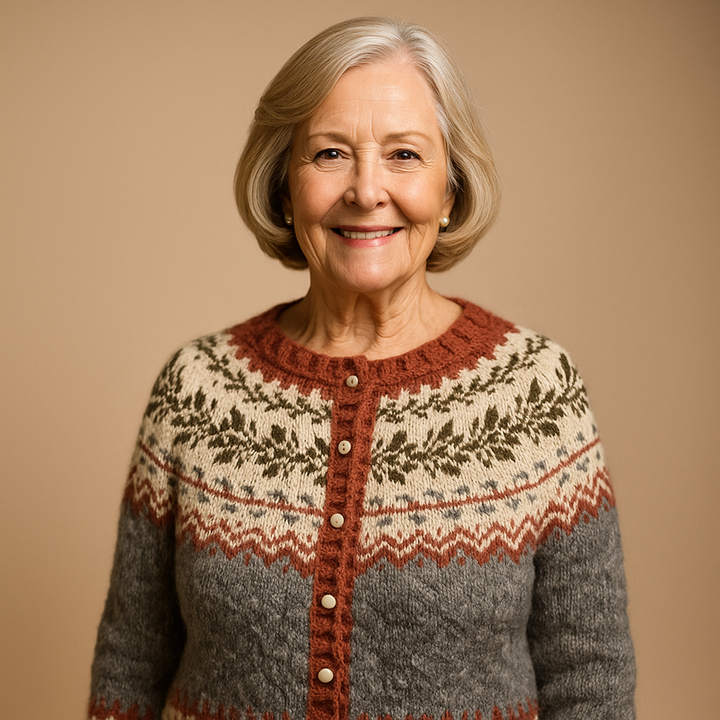 Lysa & Co - Classic Icelandic Wool Cardigan