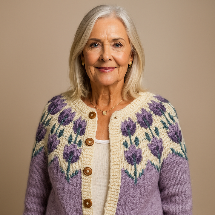 Lysa & Co - Classic Icelandic Wool Vintage Cardigan