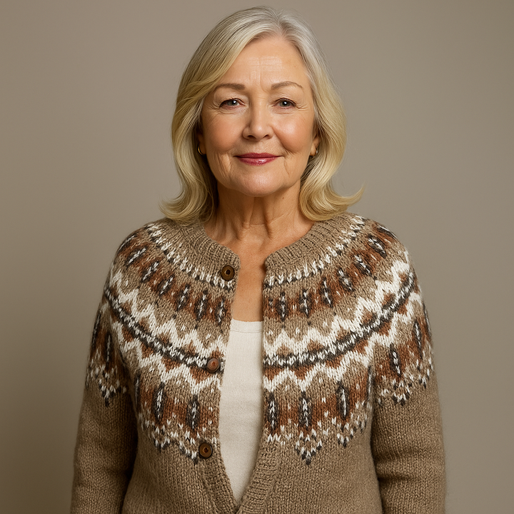 Lysa & Co - Classic Icelandic Wool Vintage Cardigan