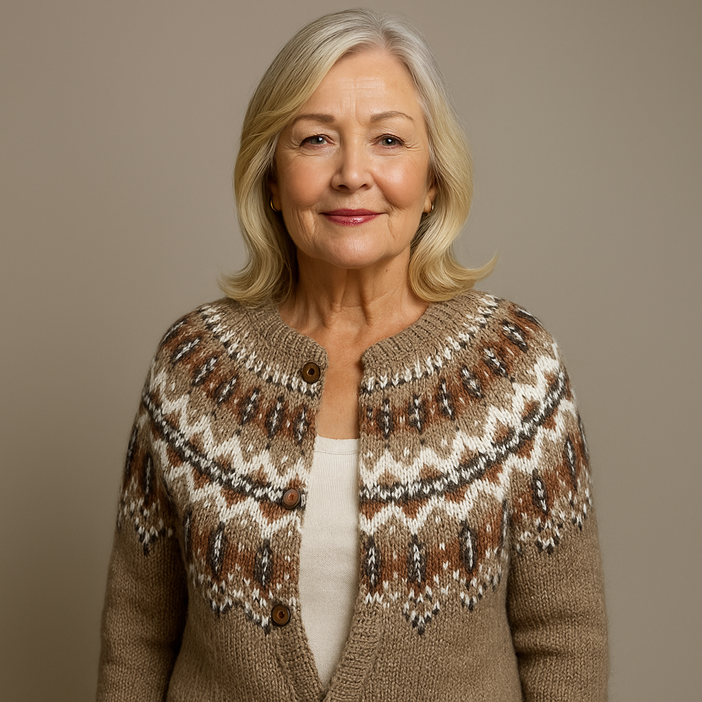 Lysa & Co - Classic Icelandic Wool Vintage Cardigan