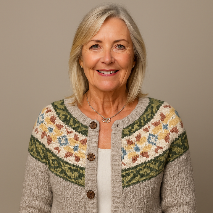 Lysa & Co - Inspired Vintage Icelandic Wool Cardigan