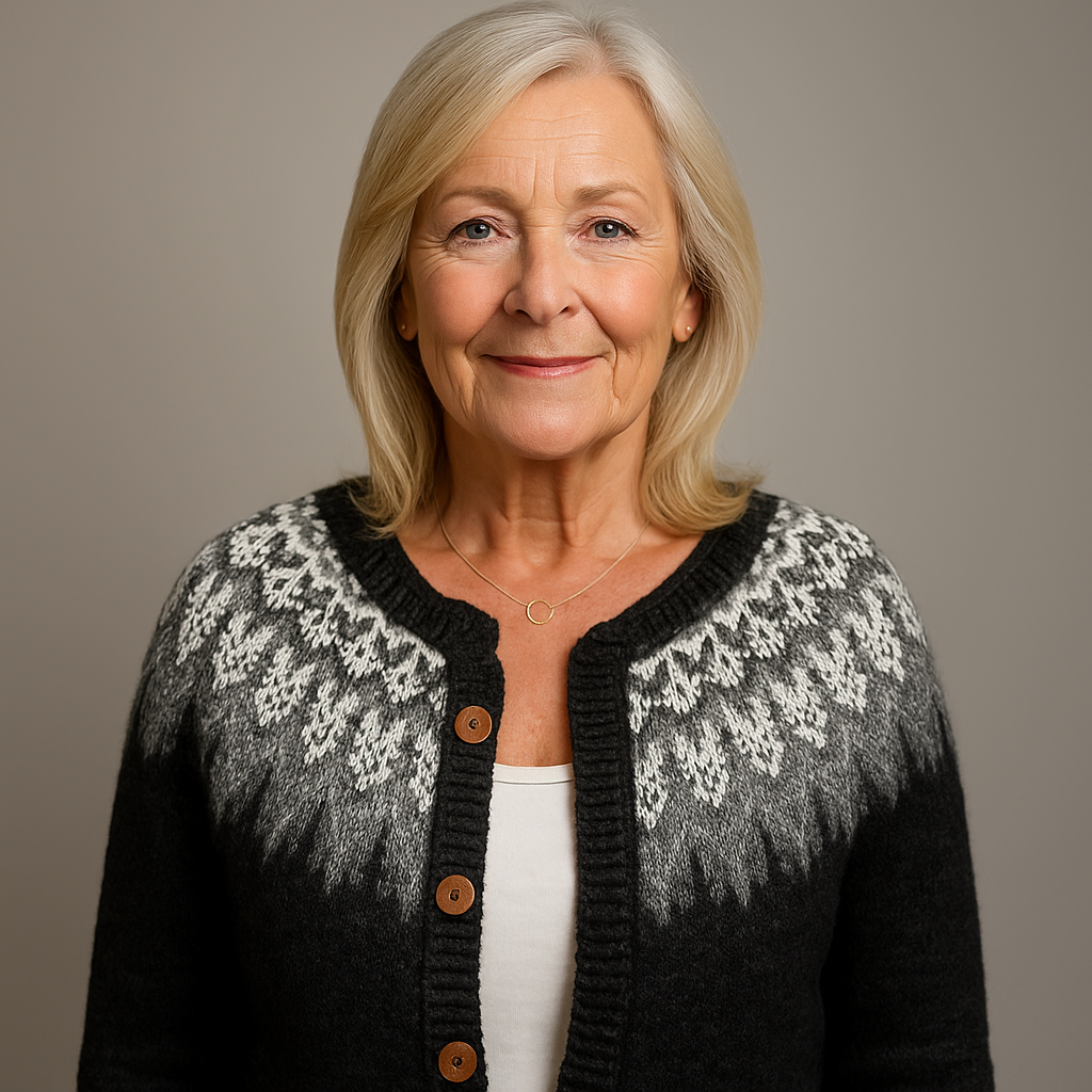 Lysa & Co - Classic Icelandic Wool Cardigan