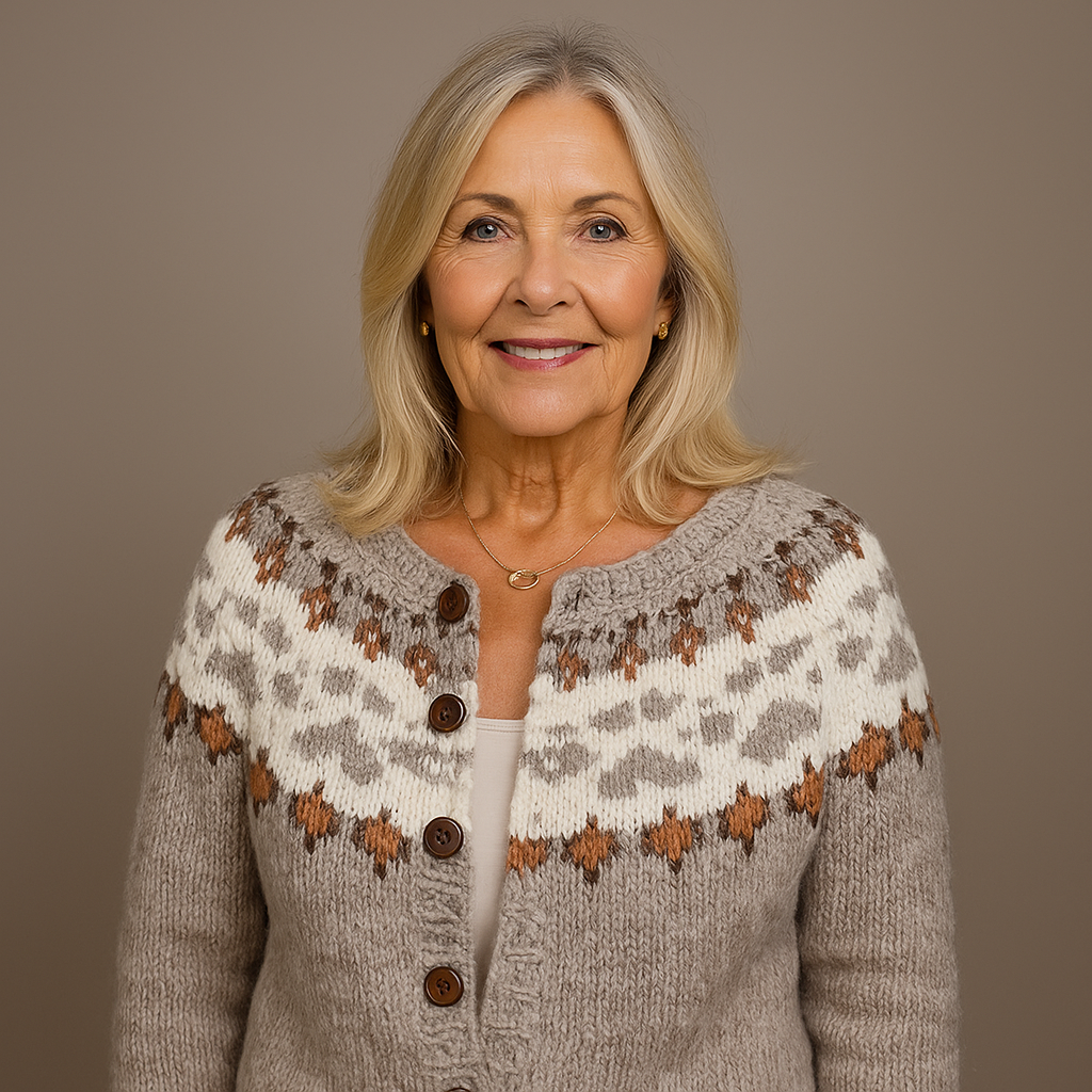 Lysa & Co  - Classic Icelandic Wool Vintage Cardigan