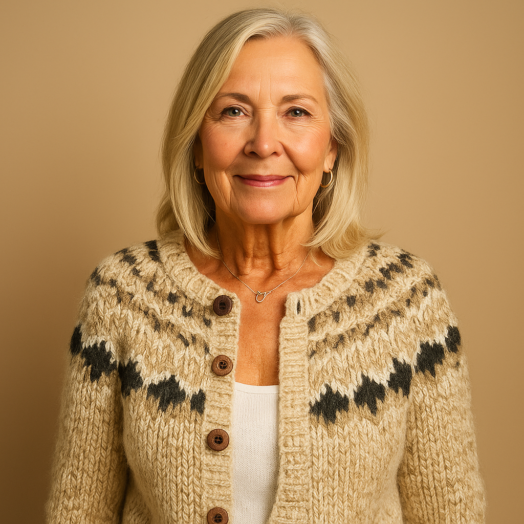 Lysa & Co - Classic Icelandic Wool Cardigan