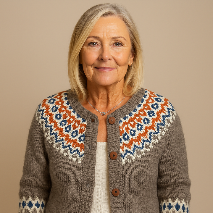 Lysa & Co - Classic Icelandic Wool Cardigan