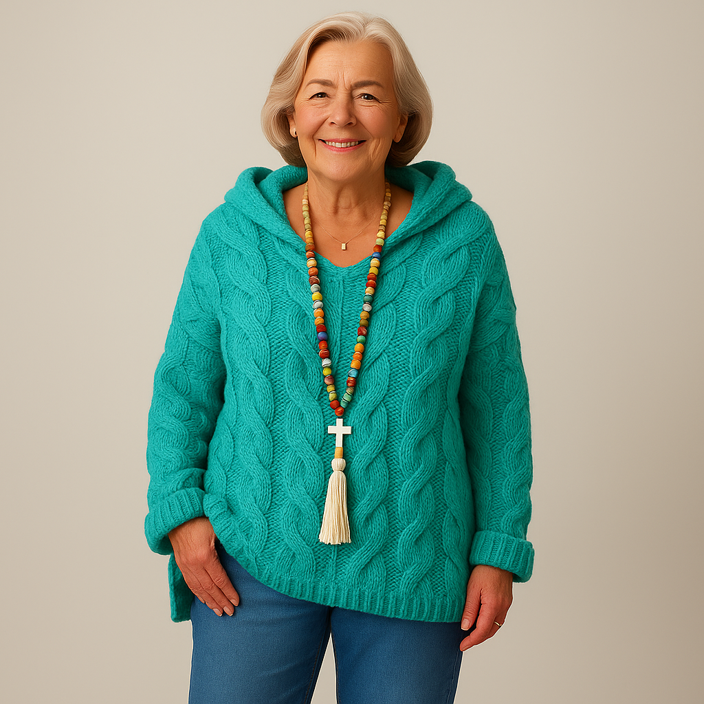 Lysa & Co – Cozy and Stylish Knit Hoodie