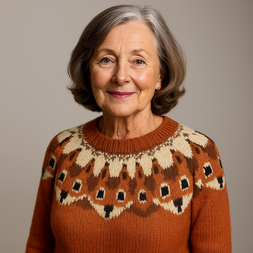 Lysa & Co – Alpine Bunny Knit Sweater