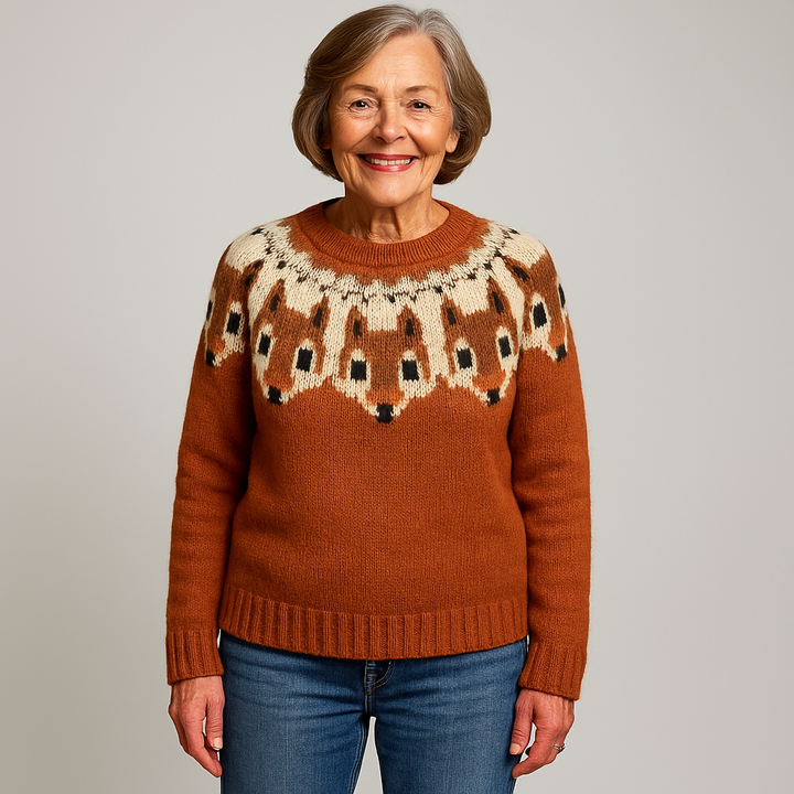 Lysa & Co – Alpine Bunny Knit Sweater