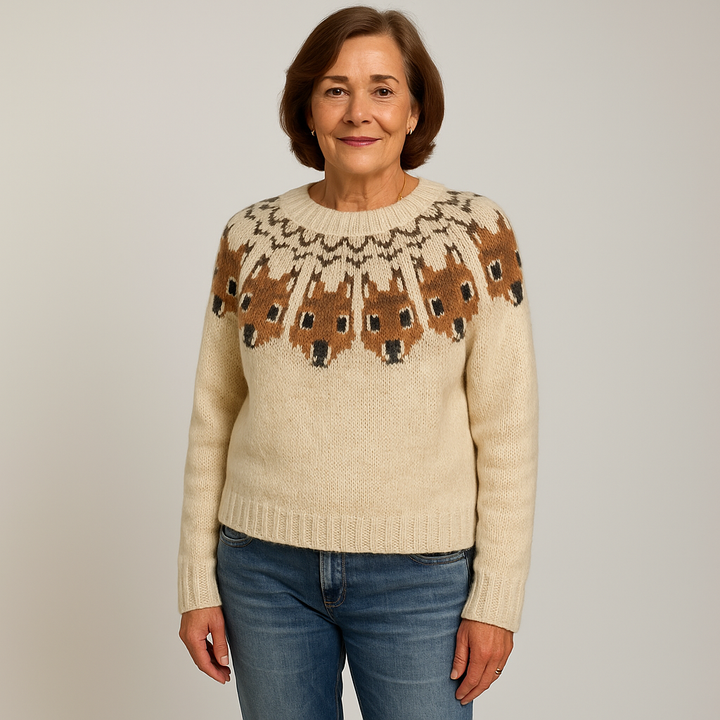 Lysa & Co – Alpine Bunny Knit Sweater