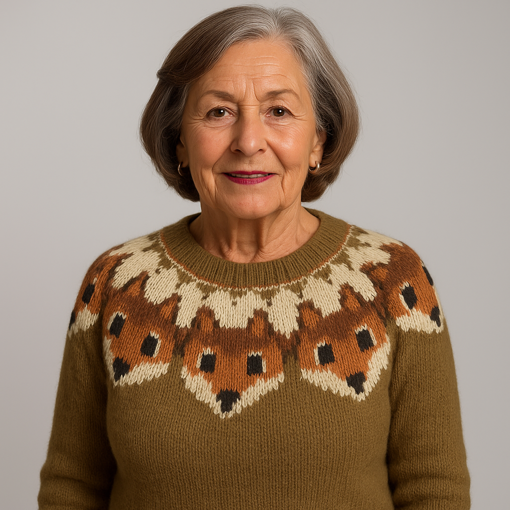 Lysa & Co – Alpine Bunny Knit Sweater