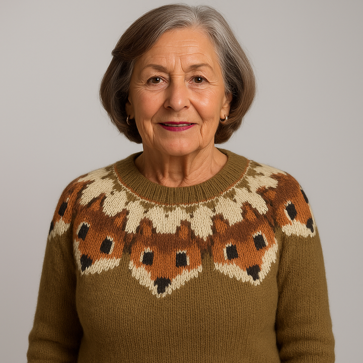 Lysa & Co – Alpine Bunny Knit Sweater