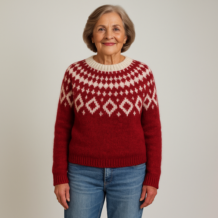 Lysa & Co – Festive Cable Knit Sweater
