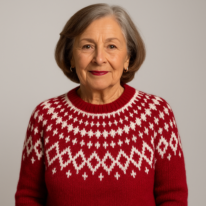 Lysa & Co – Festive Cable Knit Sweater