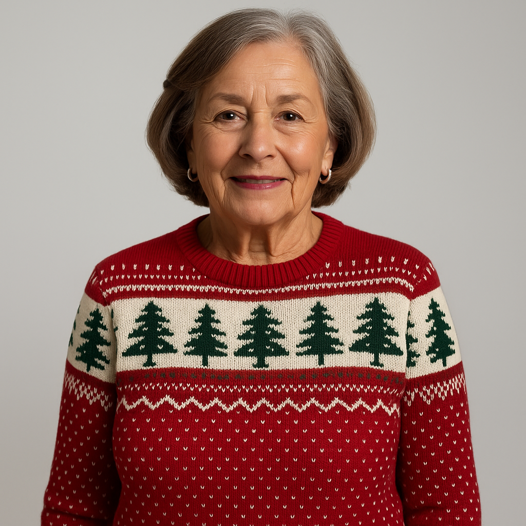 Lysa & Co – Evergreen Fair Isle Sweater