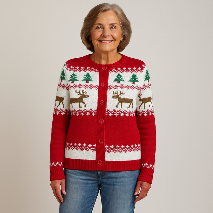 Lysa & Co – Festive Cabin Cardigan
