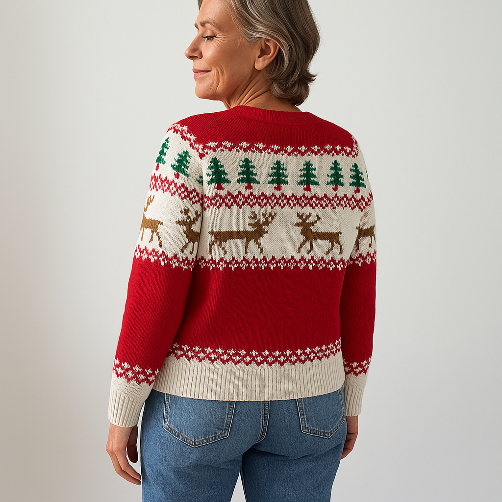 Lysa & Co – Festive Cabin Cardigan