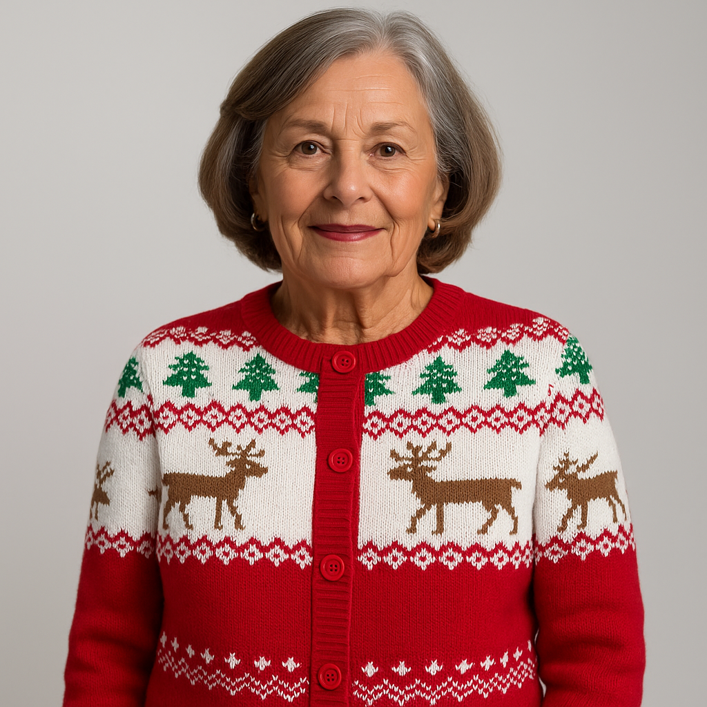 Lysa & Co – Festive Cabin Cardigan