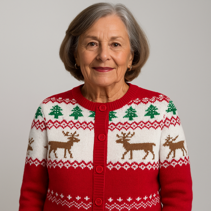 Lysa & Co – Festive Cabin Cardigan