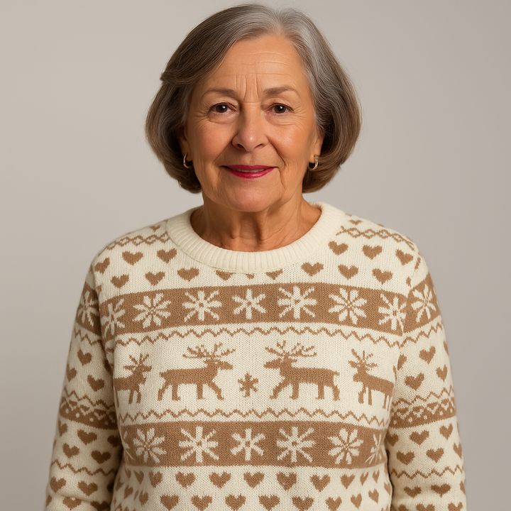 Lysa & Co – Winter Heart Knit Sweater