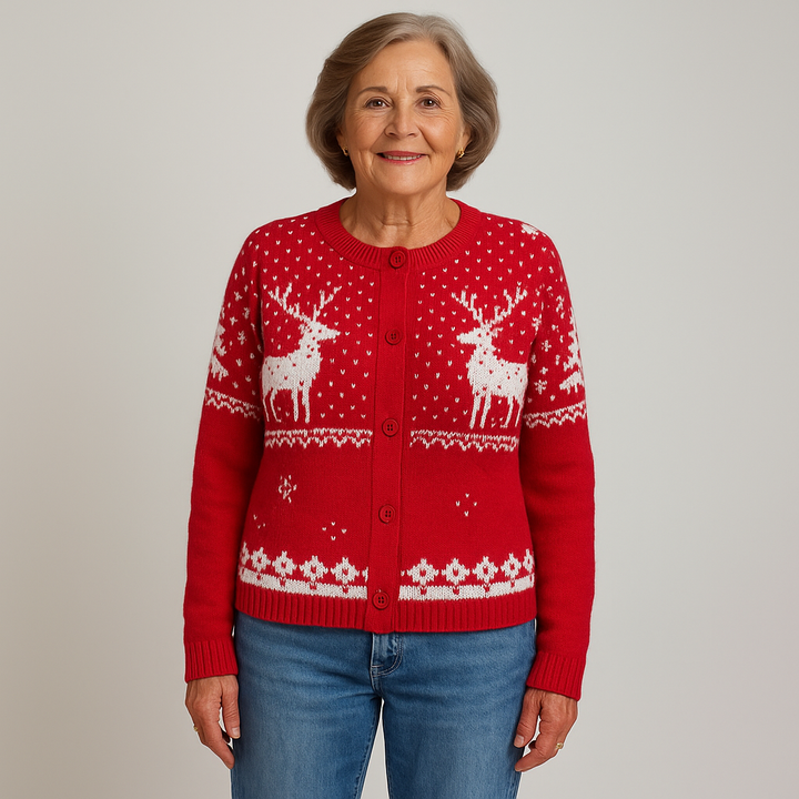 Lysa & Co – Alpine Reindeer Cardigan