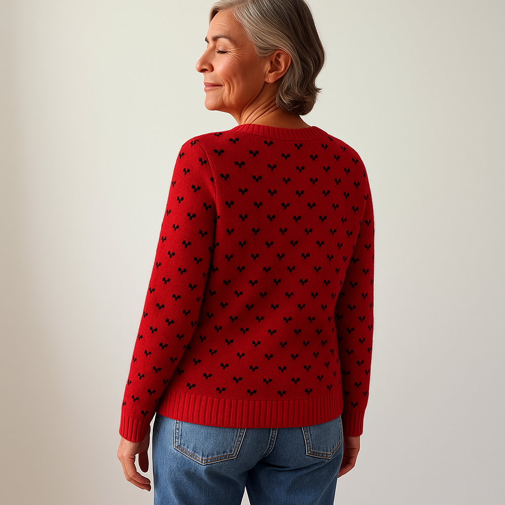 Lysa & Co – Reindeer Hearth Knit Sweater