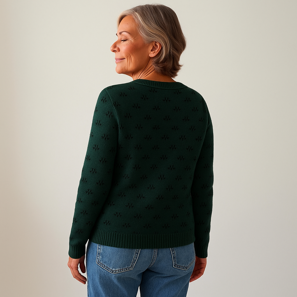 Lysa & Co – Reindeer Hearth Knit Sweater