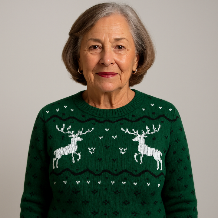Lysa & Co – Reindeer Hearth Knit Sweater