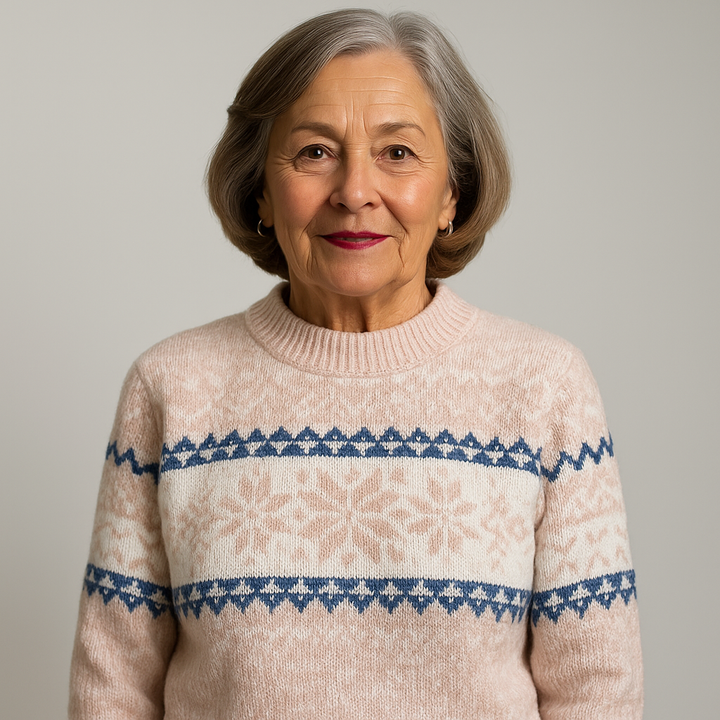 Lysa & Co – Snowfall Mock Neck Sweater