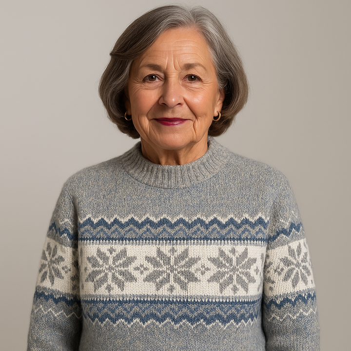 Lysa & Co – Snowfall Mock Neck Sweater