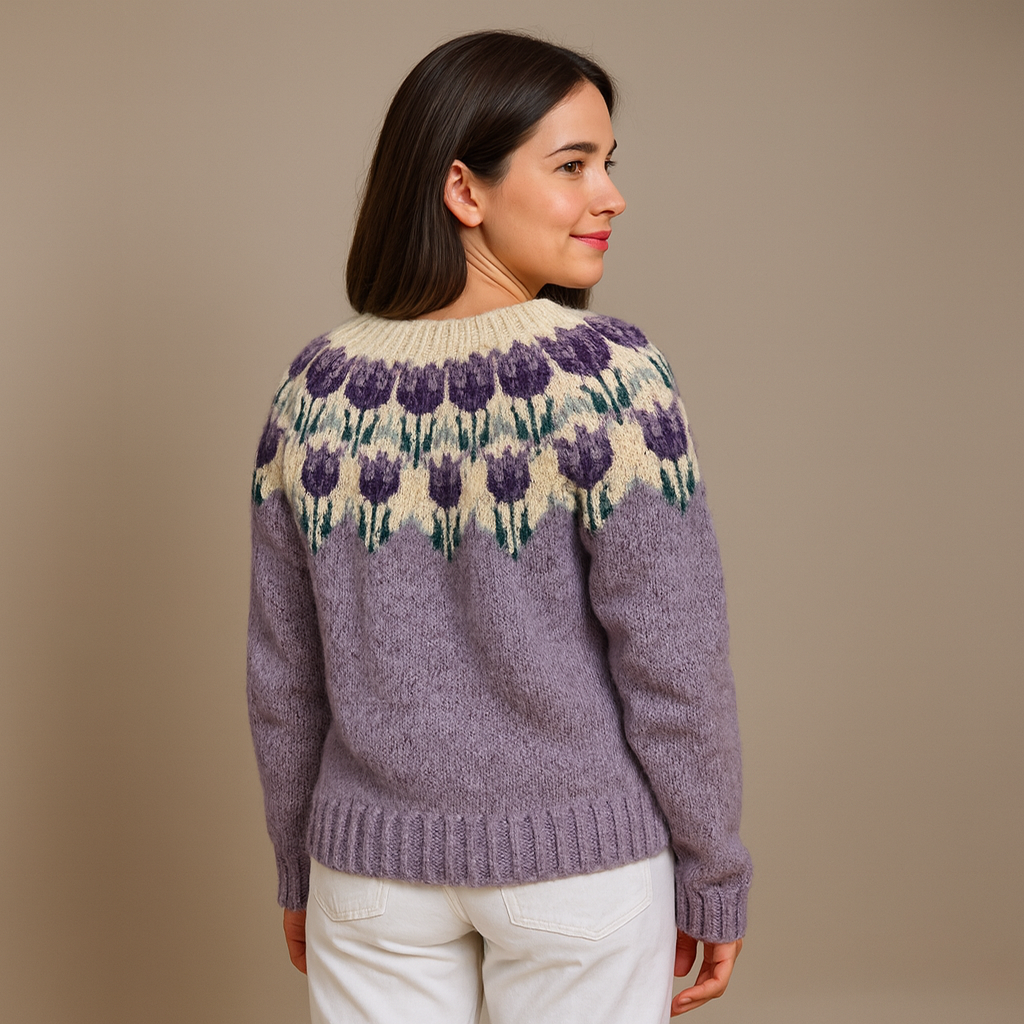 Lysa & Co - Classic Icelandic Wool Vintage Cardigan