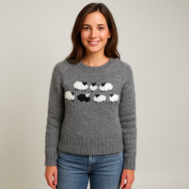 Lysa & Co - Classic Icelandic Wool Knit Sweater