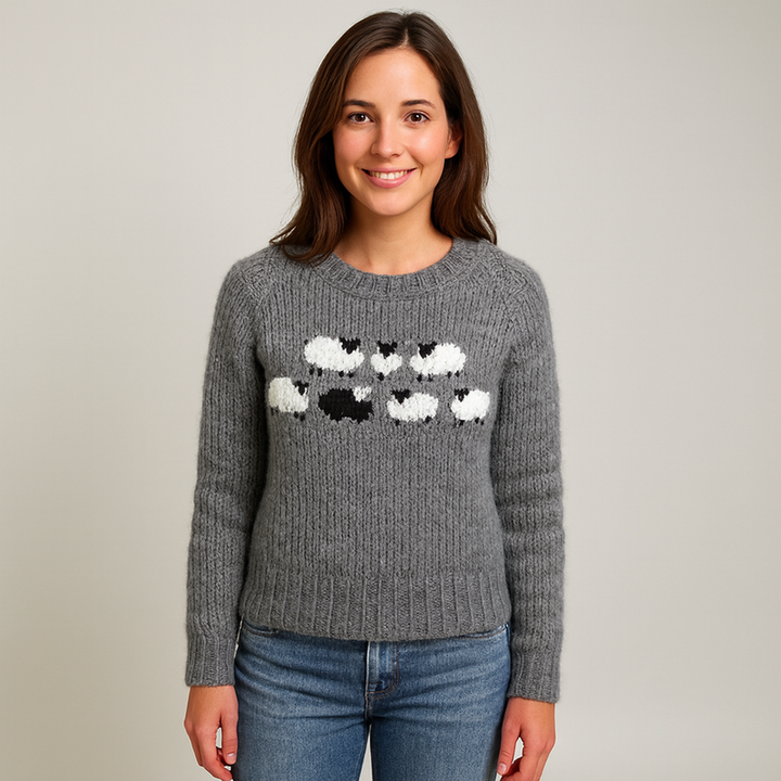 Lysa & Co  - Classic Icelandic Wool Knit Sweater