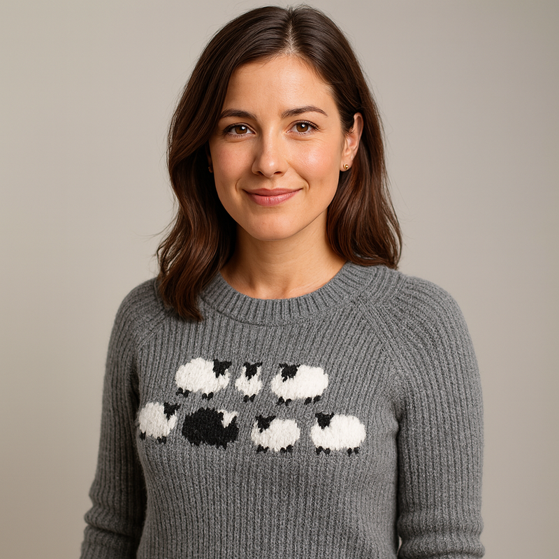 Lysa & Co  - Classic Icelandic Wool Knit Sweater