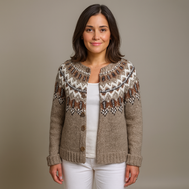 Lysa & Co - Classic Icelandic Wool Vintage Cardigan