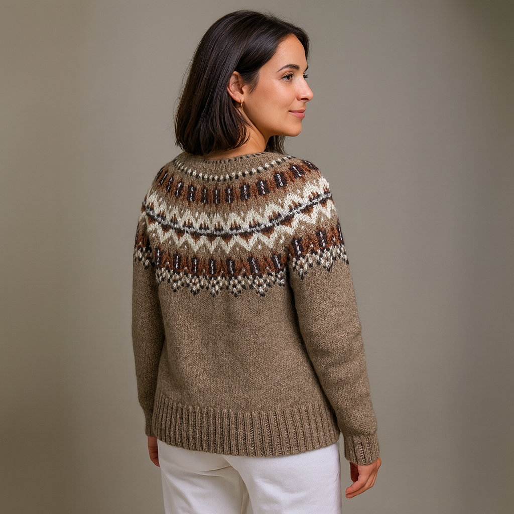 Lysa & Co - Classic Icelandic Wool Vintage Cardigan