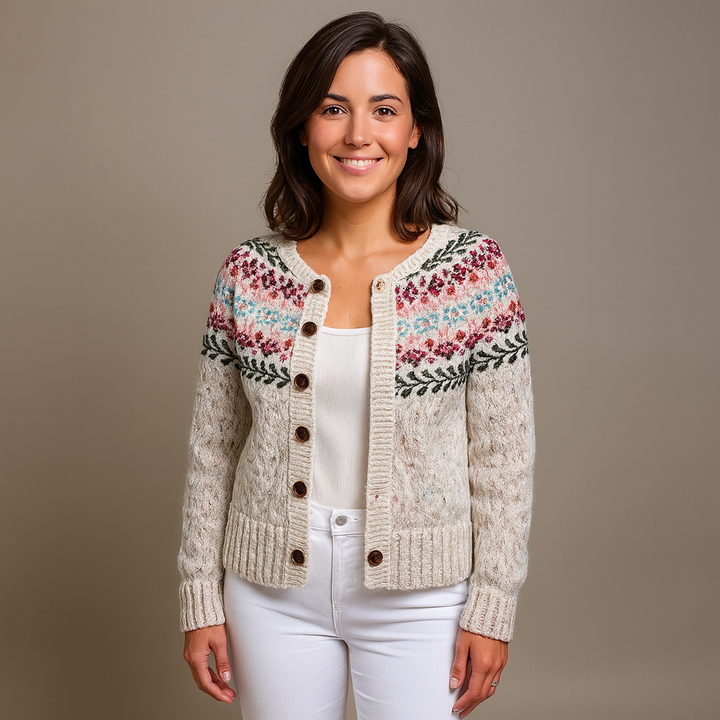 Lysa & Co - Classic Icelandic Wool Cardigan
