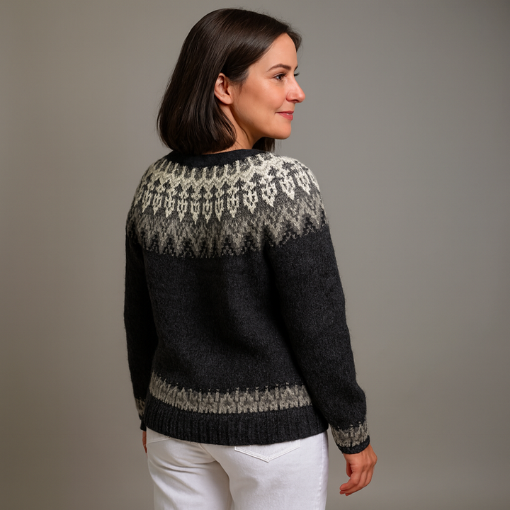 Lysa & Co - Classic Icelandic Wool Cardigan