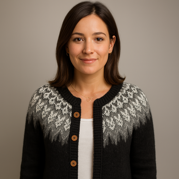 Lysa & Co - Classic Icelandic Wool Cardigan