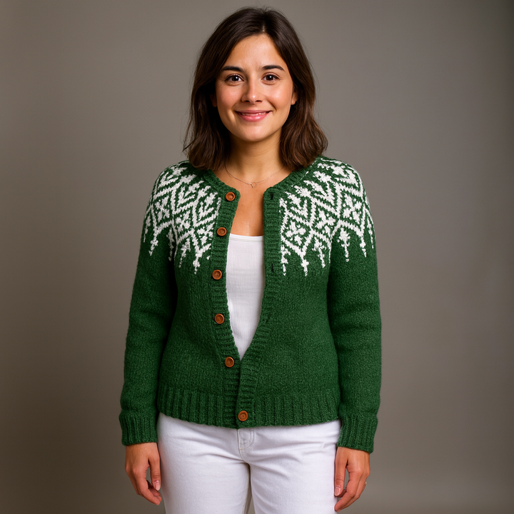 Lysa & Co - Classic Icelandic Wool Cardigan