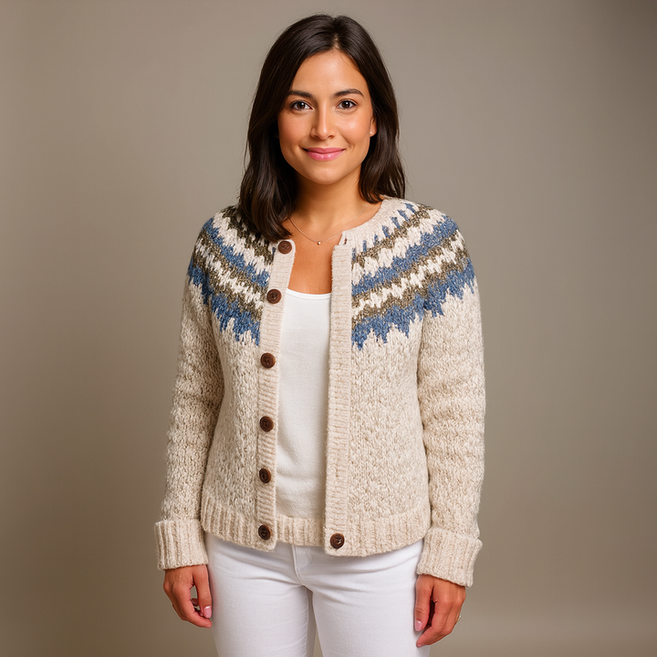 Lysa & Co - Classic Icelandic Wool Cardigan