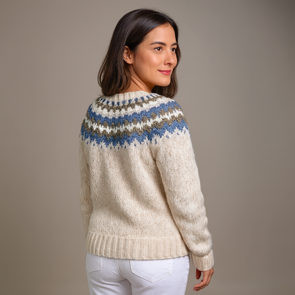 Lysa & Co - Classic Icelandic Wool Cardigan