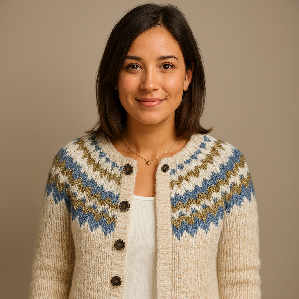 Lysa & Co - Classic Icelandic Wool Cardigan