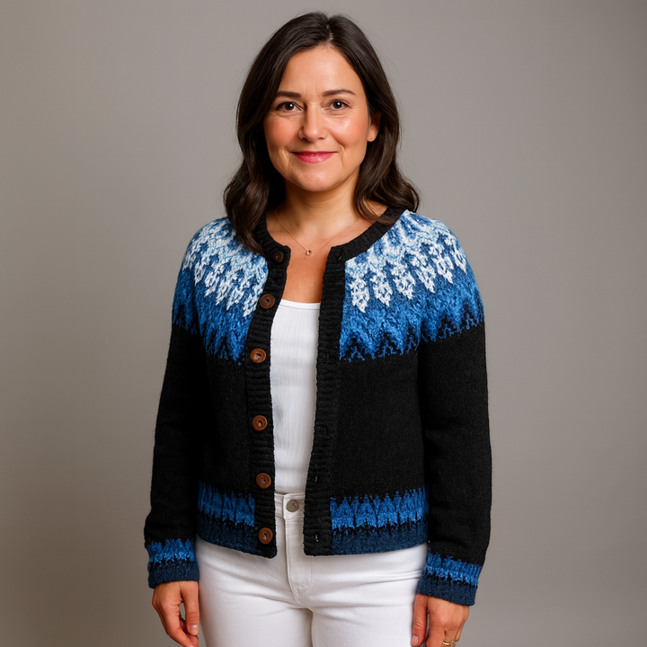 Lysa & Co - Classic Icelandic Wool Cardigan
