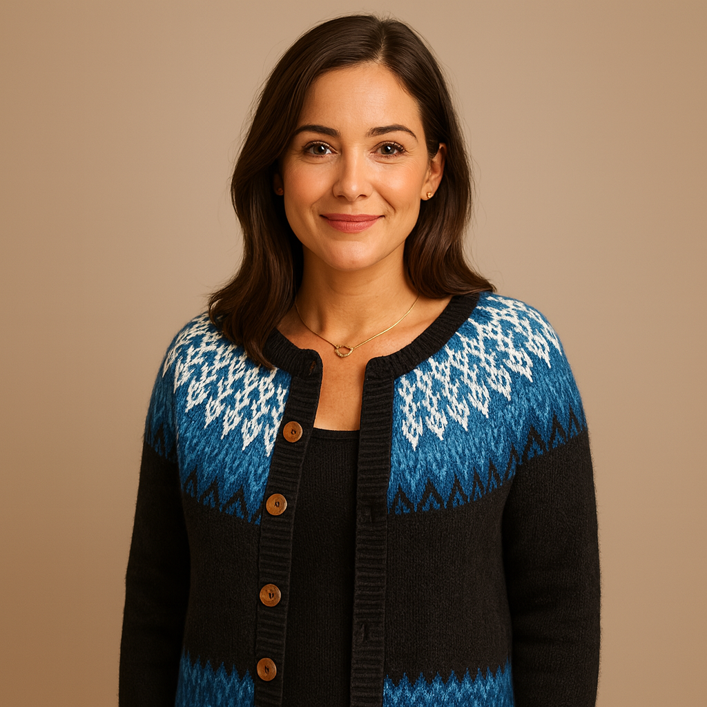 Lysa & Co - Classic Icelandic Wool Cardigan