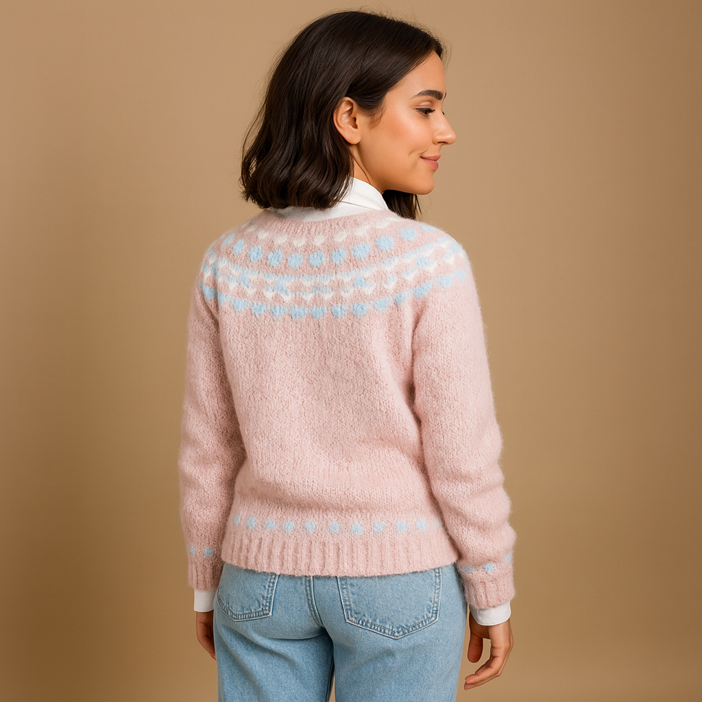 Lysa & Co - Classic Icelandic Wool Vintage Cardigan