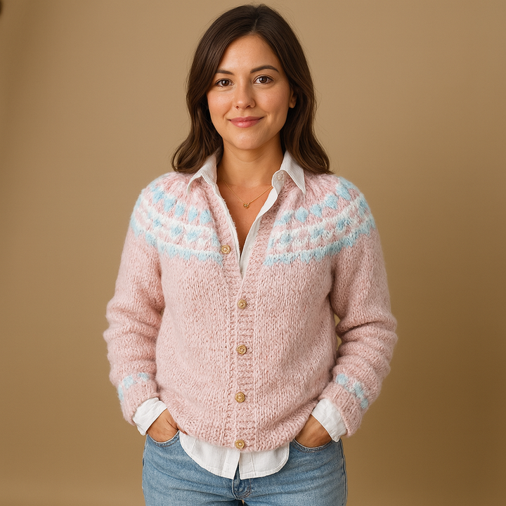 Lysa & Co - Classic Icelandic Wool Vintage Cardigan